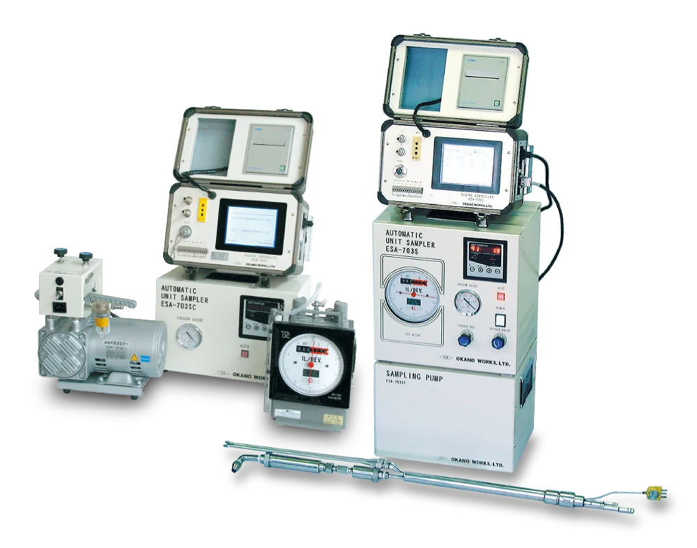 普通形自動試料採取装置（ダスタックサンプラー） ESA-703